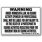Signmission 14 in Height, 10 in Width, Plastic, 10" x 14", WS-Minnesota Equine WS-Minnesota Equine - alternate 1